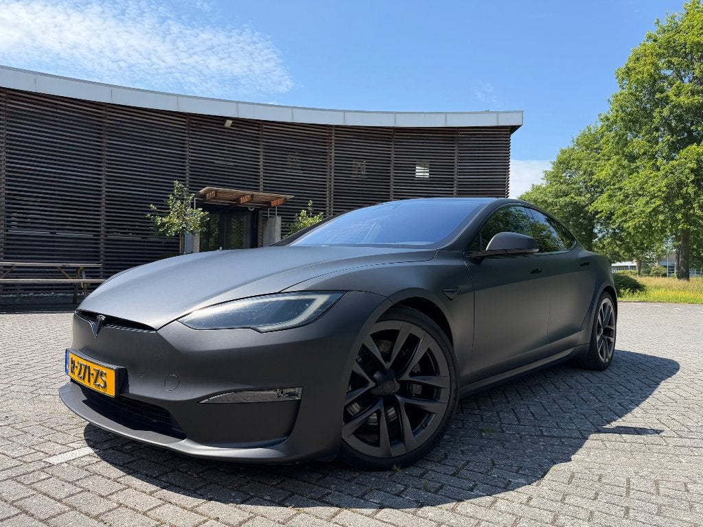 Tesla Model S Plaid | 2023 | FSD | 1.020 pk | Perfecte staat, Automaat, 2165 kg, Zwart, Overige kleuren