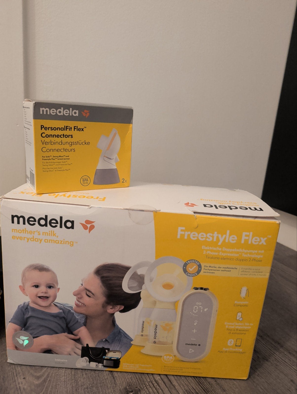 Medela Freestyle Flex Borstkolf, Ophalen, Gebruikt, Inclusief tas, Medela