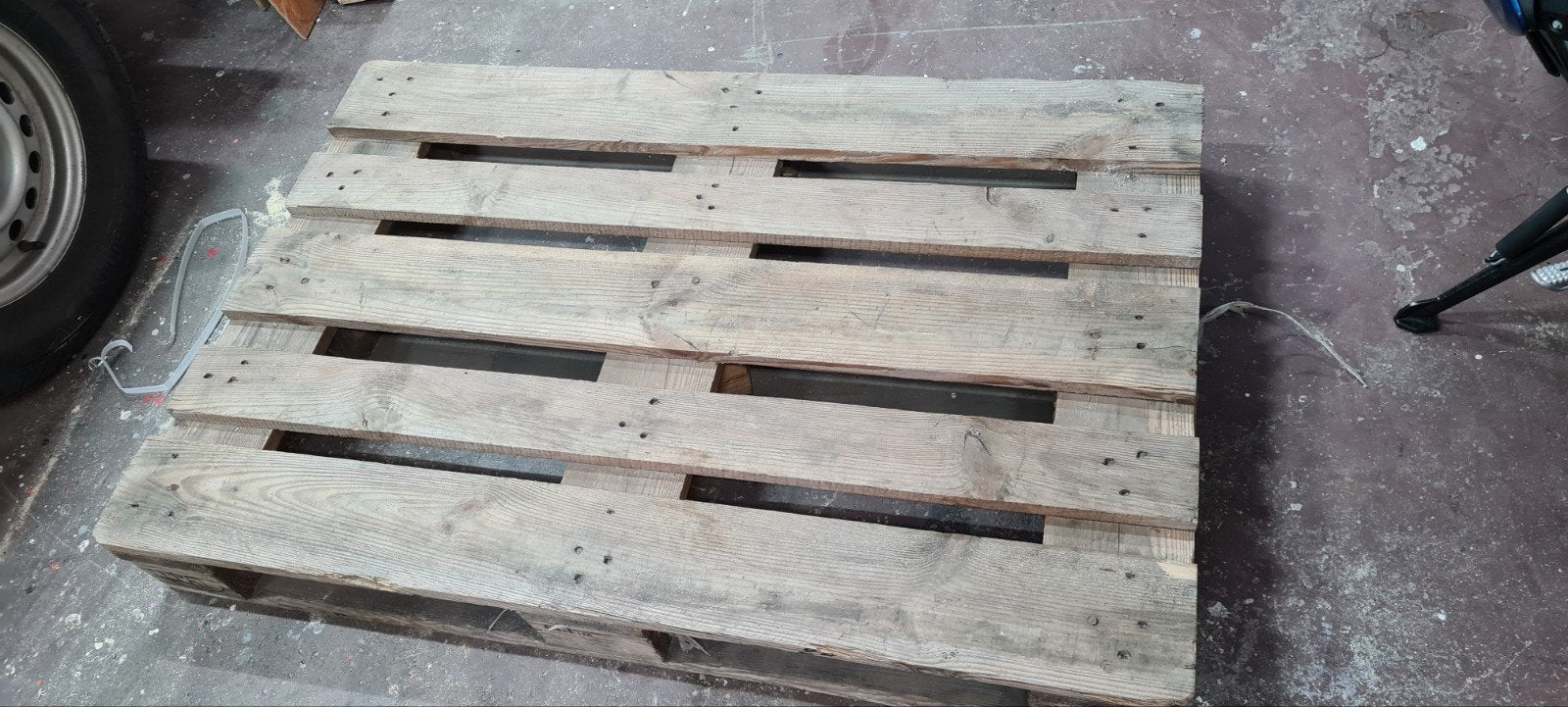 Pallet 80x120 cm - Stevig en veelzijdig, Ophalen, Gebruikt, Minder dan 200 cm, Pallet