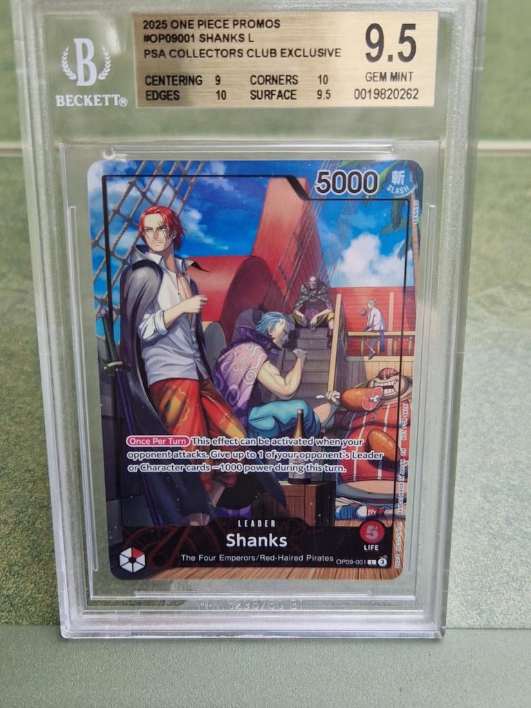 Shanks Promo Beckett Gem Mint, Ophalen of Verzenden, Zo goed als nieuw