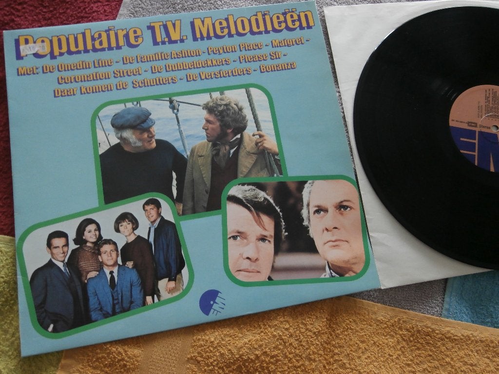 LP - Populaire T.V. Melodieën - Various Artists., LP, Filmmuziek en Soundtracks, Zo goed als nieuw, 12 inch