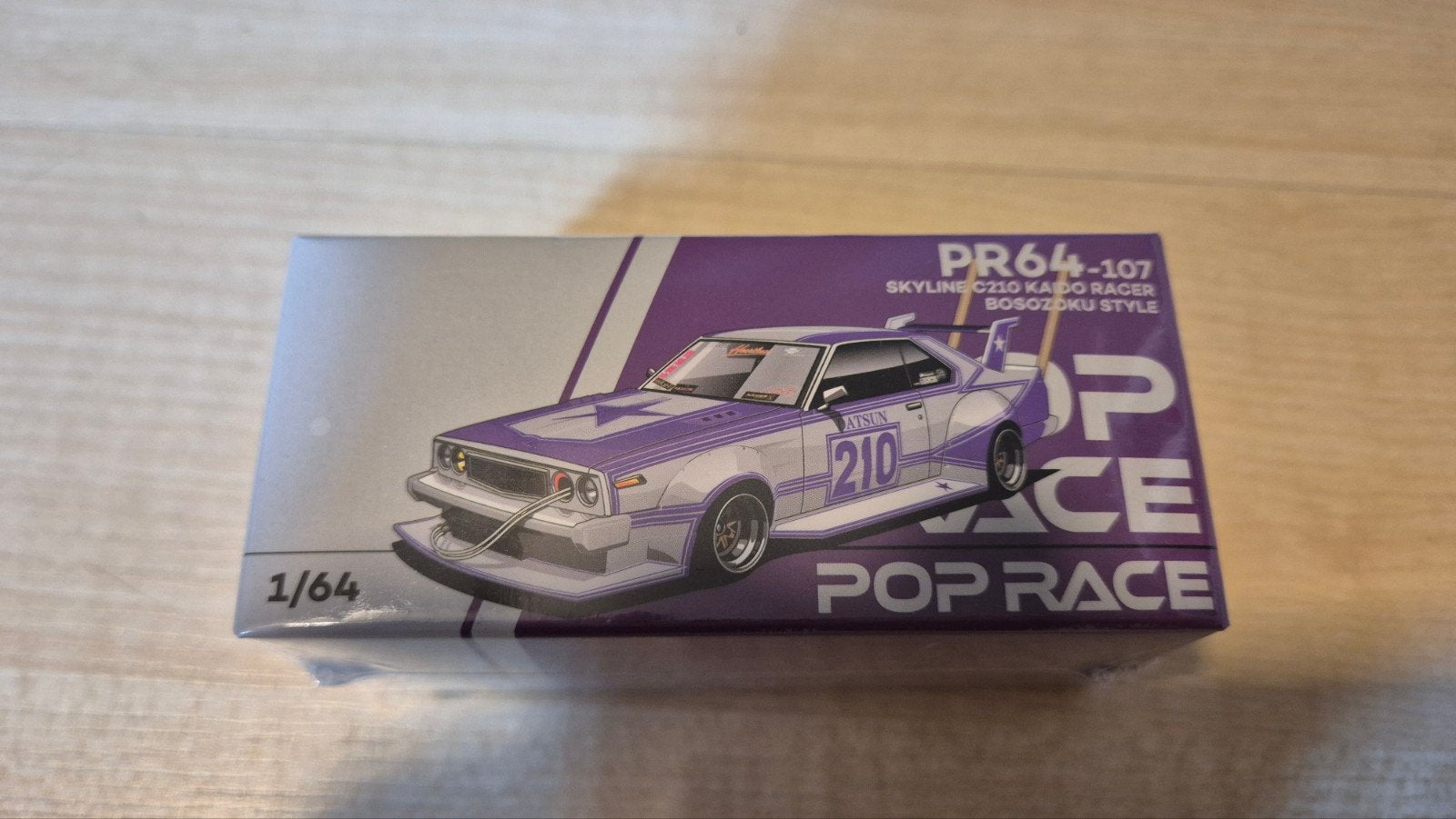 Pop Race Nissan Skyline C210 Kaido Racer Bosozoku Style, Ophalen of Verzenden, Nieuw, Auto
