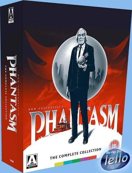 Blu-ray: Phantasm 1-5 Collection (1979-2016) UK niet NLO, Ophalen of Verzenden, Nieuw in verpakking, Horror