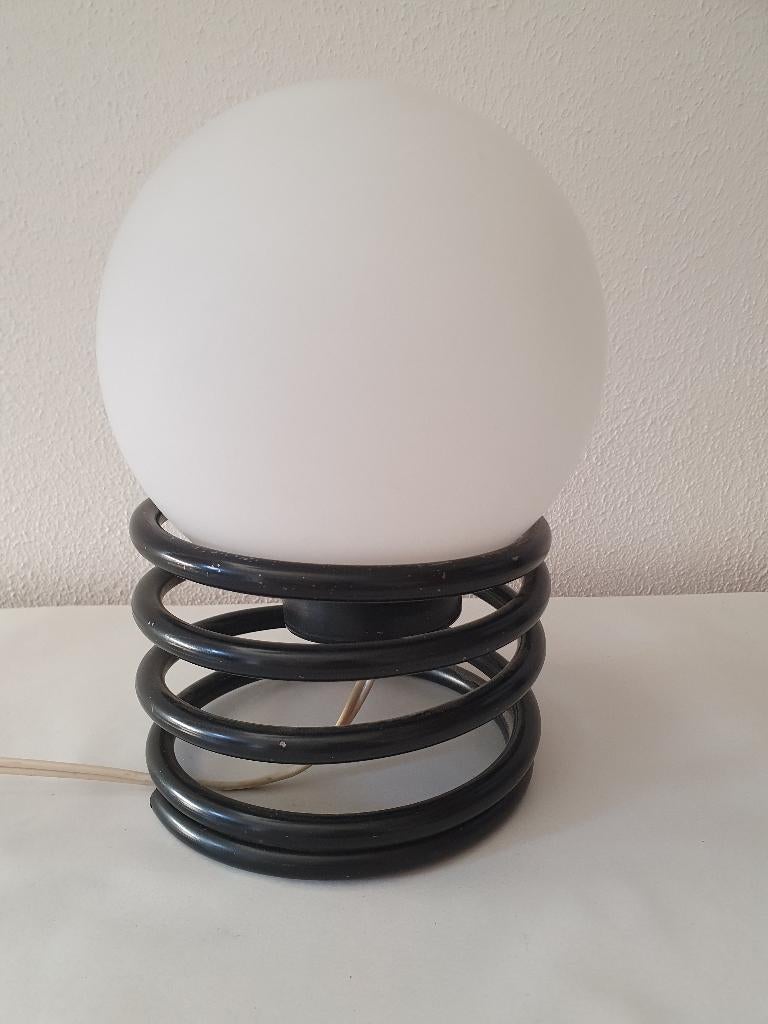 Vintage spiraallamp, Ophalen of Verzenden, Minder dan 50 cm