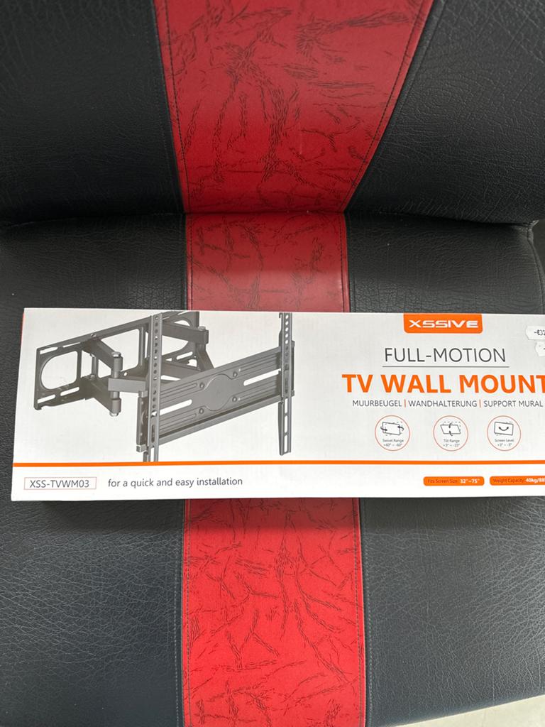 XSSIVE Full-Motion TV Muurbeugel - 32"-75" - Nieuw, Ophalen, Beugel, Nieuw, Tv