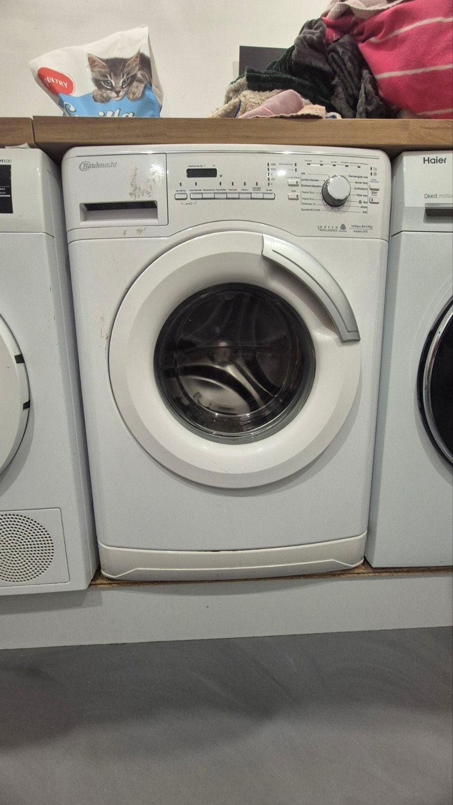 Bauknecht Koblenz 3470 Wasmachine – 1400 toeren – 7kg – A++, Ophalen, Gebruikt, 85 tot 90 cm, 1200 tot 1600 toeren