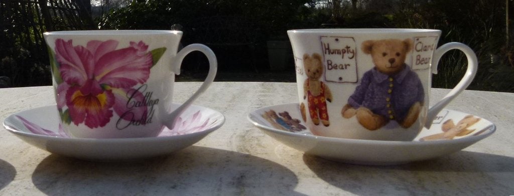 Roy Kirkham Breakfest Kop en Schotel Set - Diverse Designs, Overige merken, Nieuw, Ophalen of Verzenden, Overige stijlen
