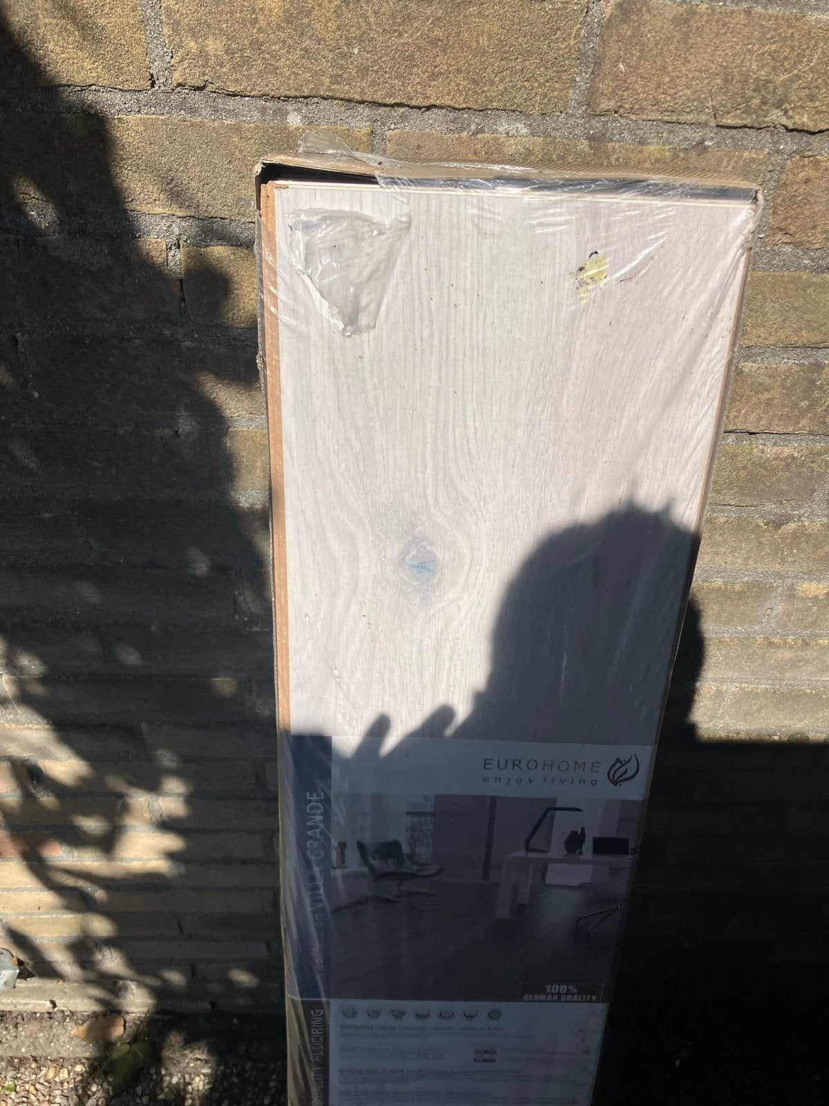 Nieuw Laminaat - 3 pakken,circa 8,5 m2 Licht Houtnerf Design, Nieuw, Ophalen of Verzenden, Minder dan 5 m², 10 tot 30 cm