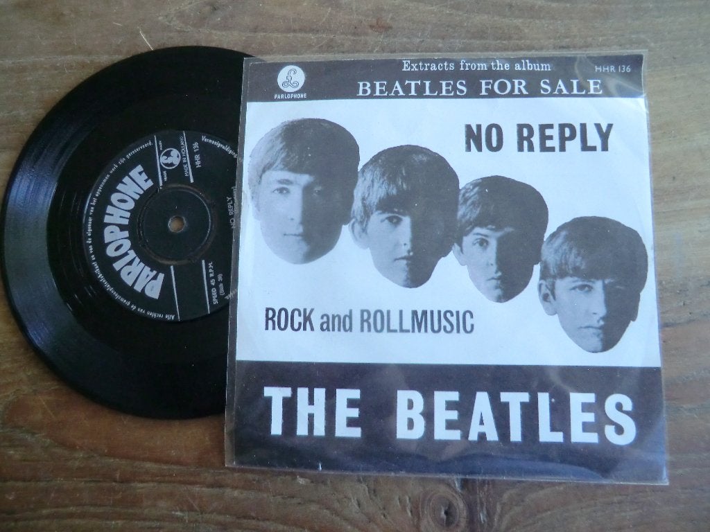 the beatles     no replay/rock and roll music, Cd's en Dvd's, Verzenden, Zo goed als nieuw, 7 inch, Pop