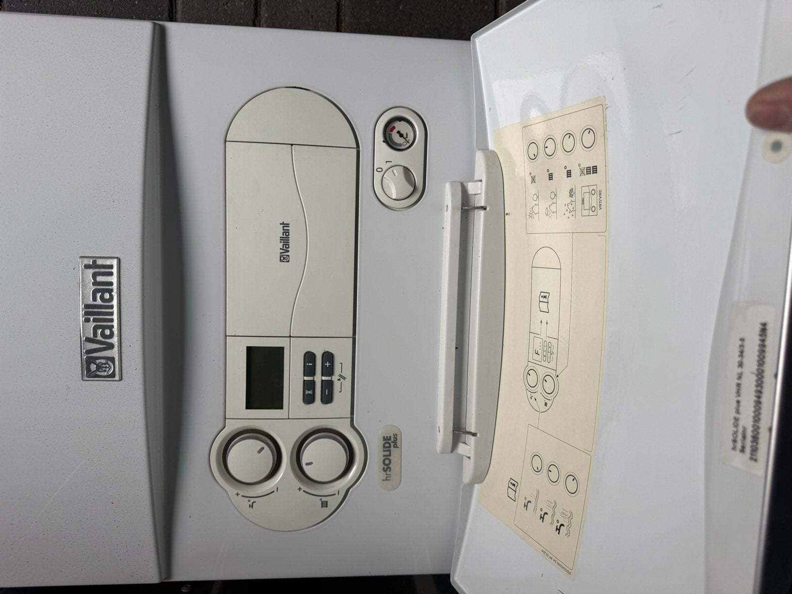 Vaillant hrSOLIDE plus VHR NL 30-34/3-5 HR Gaswandketel, Ophalen, Gebruikt, Hoog rendement (Hr), Cv-ketel of Combi-ketel