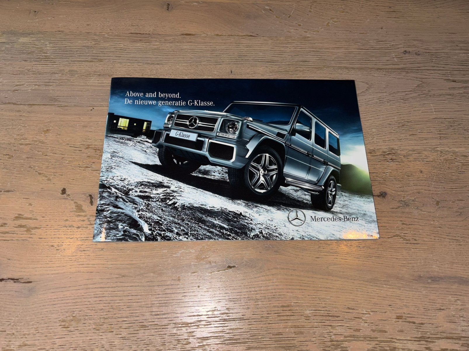 Folder Mercedes-Benz G-klasse W463 2012 (300GD, 280GE), Ophalen of Verzenden, Zo goed als nieuw, Mercedes
