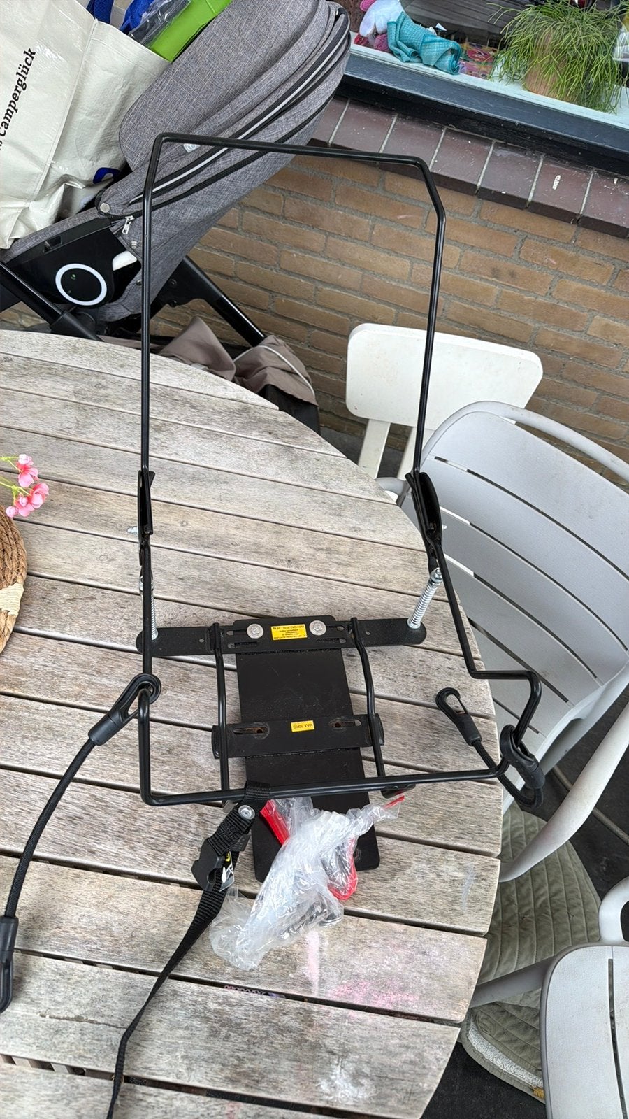 Maxi cosi houder bakfiets, Ophalen, Gebruikt