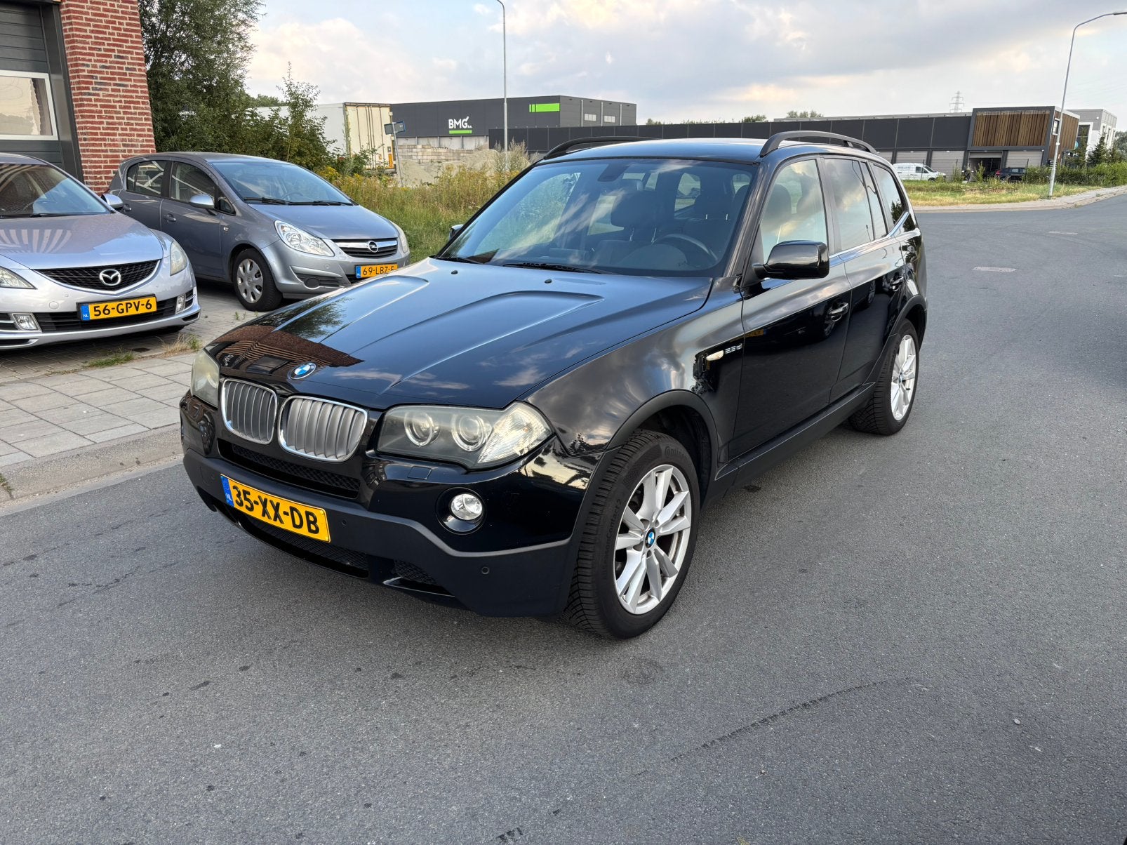 BMW X3 2.5 SI AUT 2007 Zwart Navi/Airco/Trekhaak!, Auto's, Automaat, 1730 kg, 1800 kg, 2497 cc