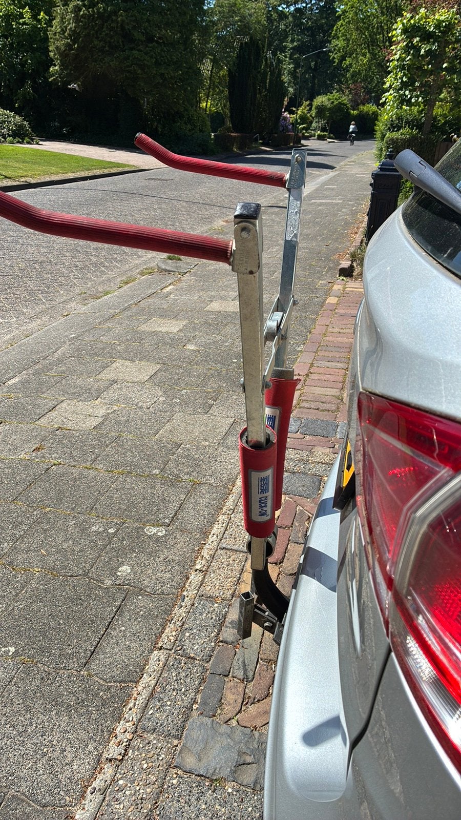 Fietsendrager, schaar, Ophalen, Gebruikt, Trekhaakdrager