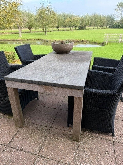 Tuintafel, Ophalen, Gebruikt, Rechthoekig, Overige materialen