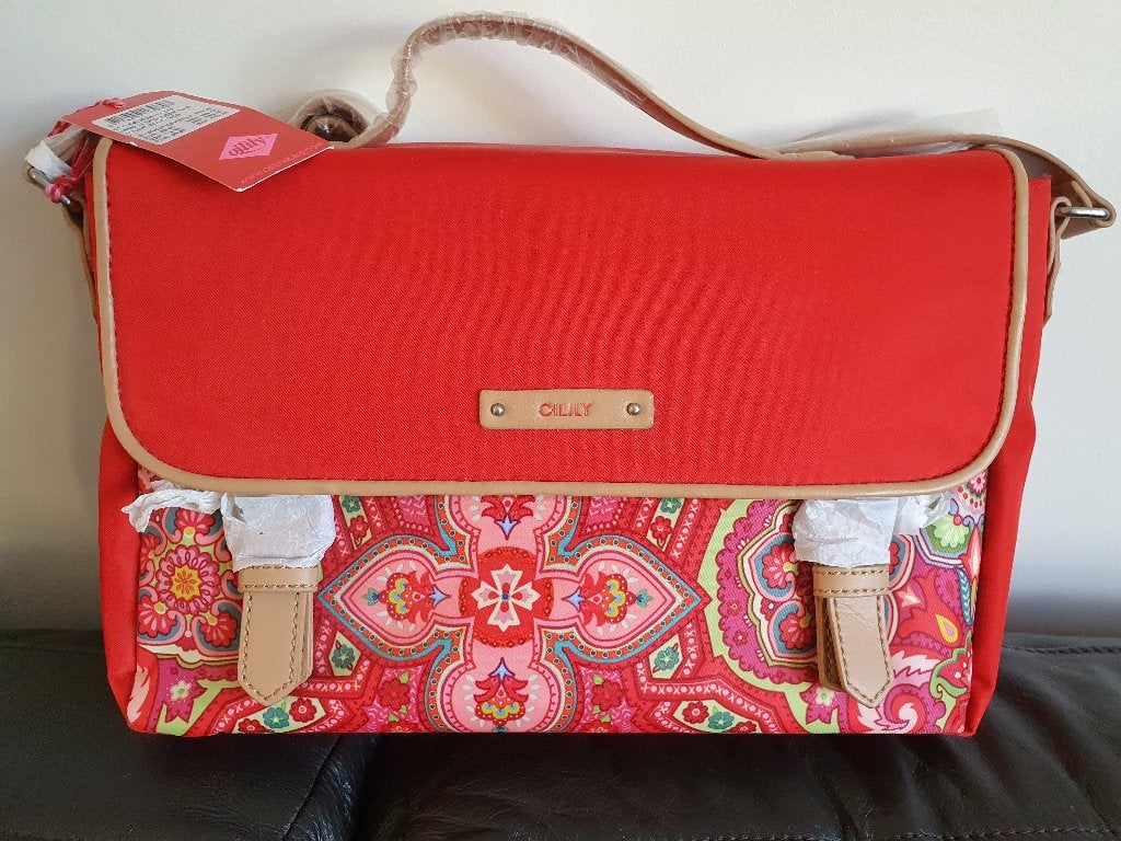 Oilily schoudertas Rood M Nieuw, Ophalen, Nieuw, Rood, Handtas