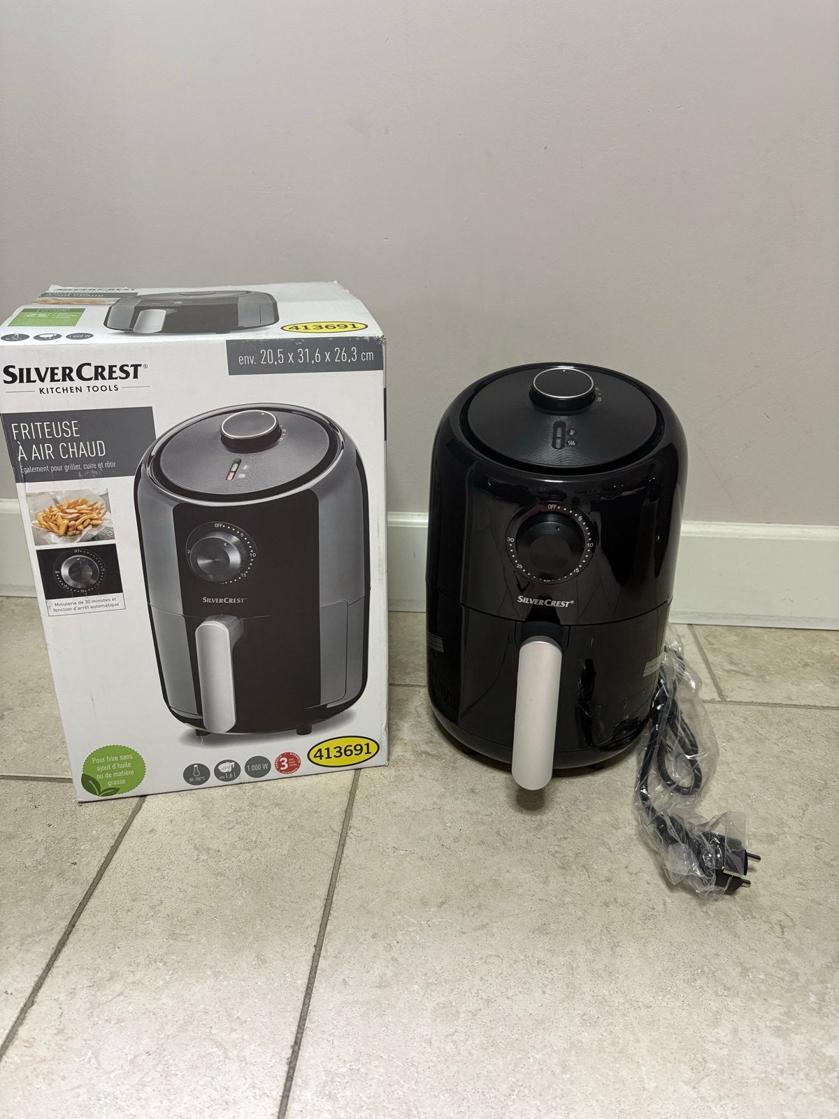 SilverCrest Airfryer - Nieuw in doos, Witgoed en Apparatuur, Ophalen of Verzenden, Nieuw, Airfryer