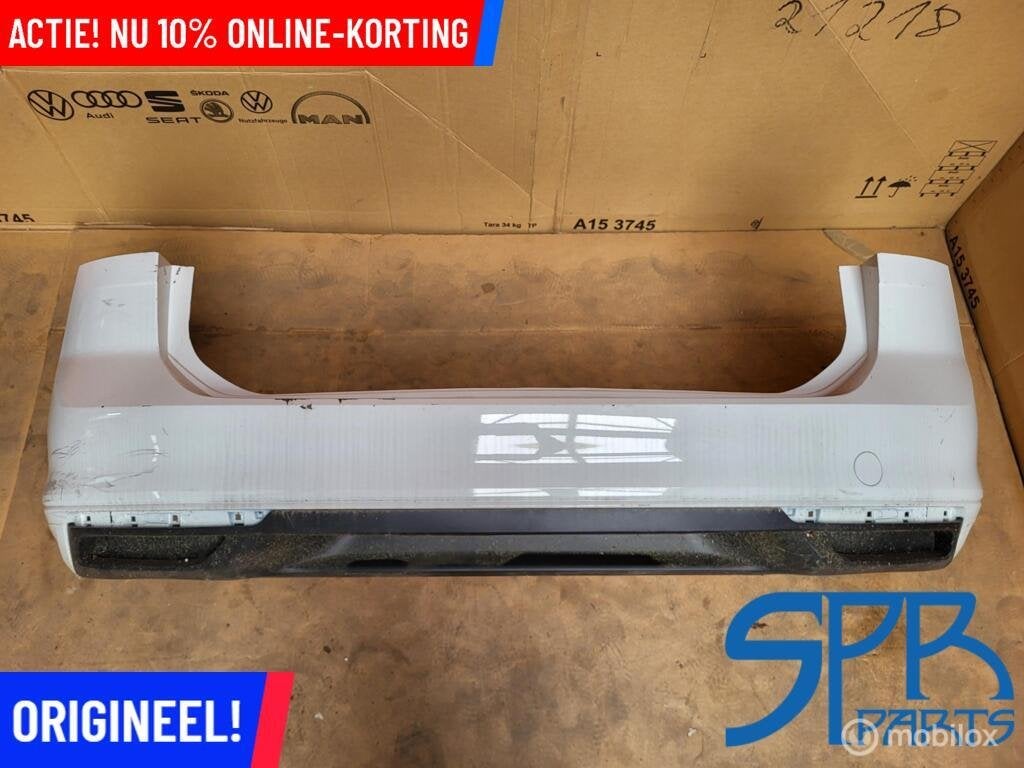 VW PASSAT B8 VARIANT FACELIFT ACHTERBUMPER LC9A BUMPER HOES, Gebruikt, VOLKSWAGEN, Volkswagen, Ophalen of Verzenden