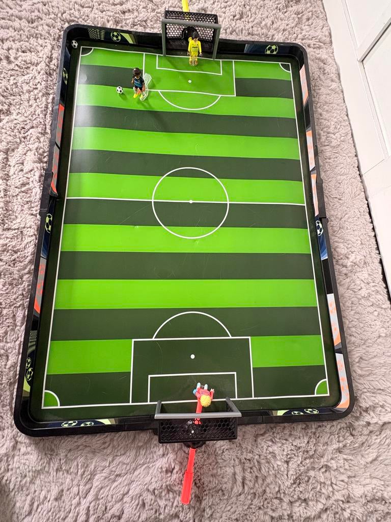 Playmobil voetbalstadion met spelers, Ophalen of Verzenden, Gebruikt, Jongen of Meisje
