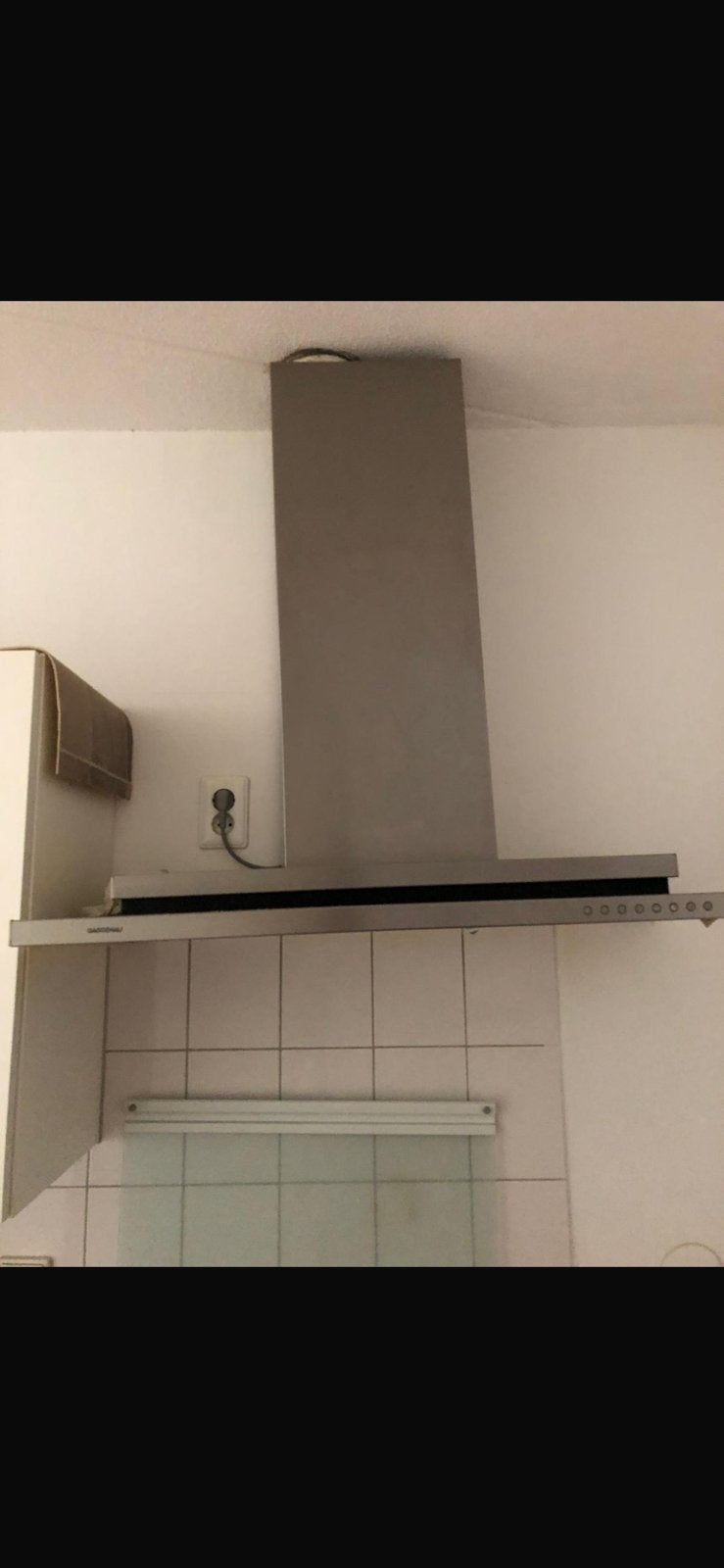 Te koop afzuigkap, Ophalen of Verzenden, Zo goed als nieuw, 600 tot 800 m³ per uur, Wandschouwkap