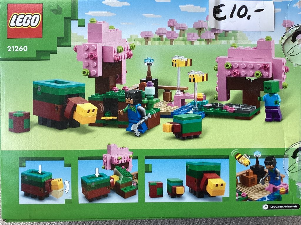 LEGO Minecraft 21260 The Cherry Blossom Garden, Compleet, Minecraft, Lego, Ophalen of Verzenden