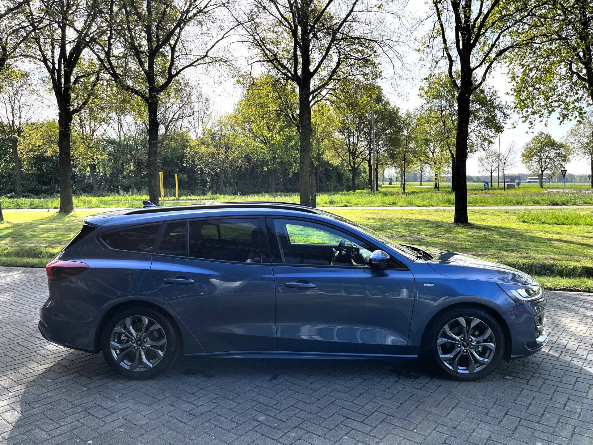 Ford FOCUS Wagon 1.0 EcoBoost Hybrid Titanium X | DRIVER ASS, Auto's, Stof, Gebruikt, Euro 6, 1404 kg