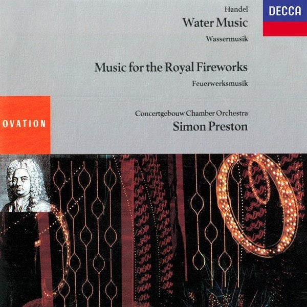 Haendel Water Music / Music For The Royal Fireworks CD, Gebruikt, Ophalen of Verzenden, Orkest of Ballet, Barok