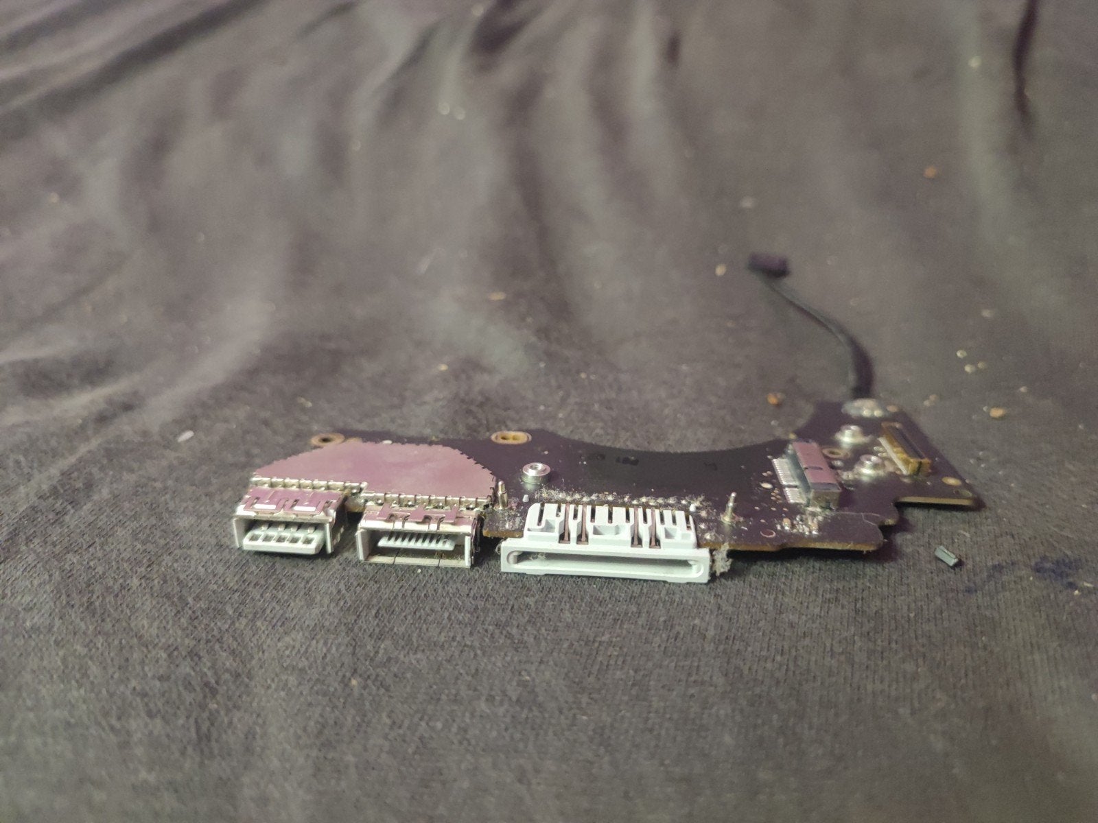 pro right 1/0 board macbook, Ophalen, Gebruikt