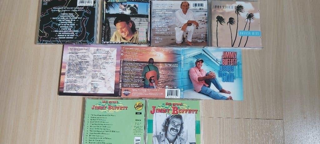 Jimmy Buffett 4 Cd's 1 koop 25 euro (ook los), Pop, Overige typen, Ophalen of Verzenden, Zo goed als nieuw