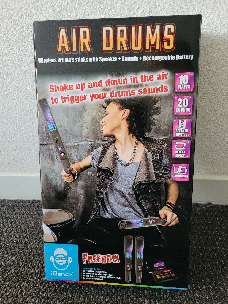 Air drums Idance speelgoed (nieuw), Ophalen of Verzenden, Nieuw, Met licht