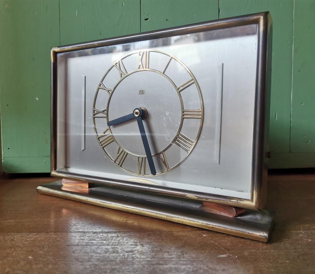 Antiek NUFA mantel clock, Antiek en Kunst, Ophalen