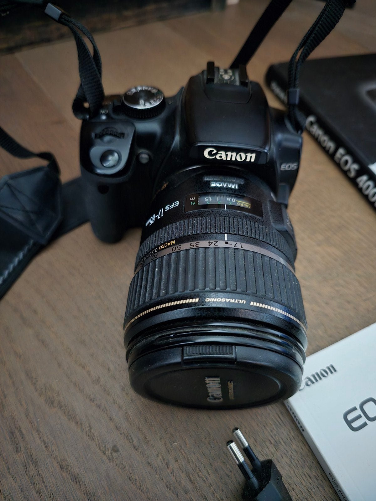 Canon EOS 400D Spiegelreflexcamera met accessoires, Ingebouwde flitser, Spiegelreflex, Canon, Ophalen of Verzenden