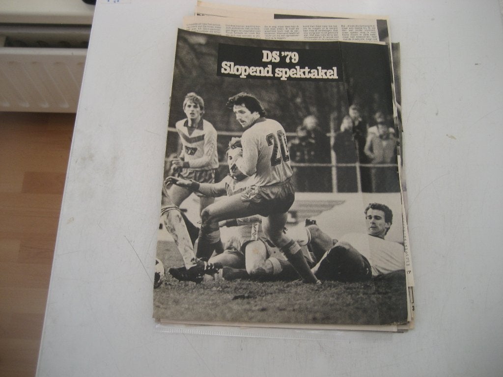 ds79 dordrecht poster artikelen knipsels, Verzamelen, Ophalen of Verzenden, 1980 tot heden, Nederland, Knipsel(s)