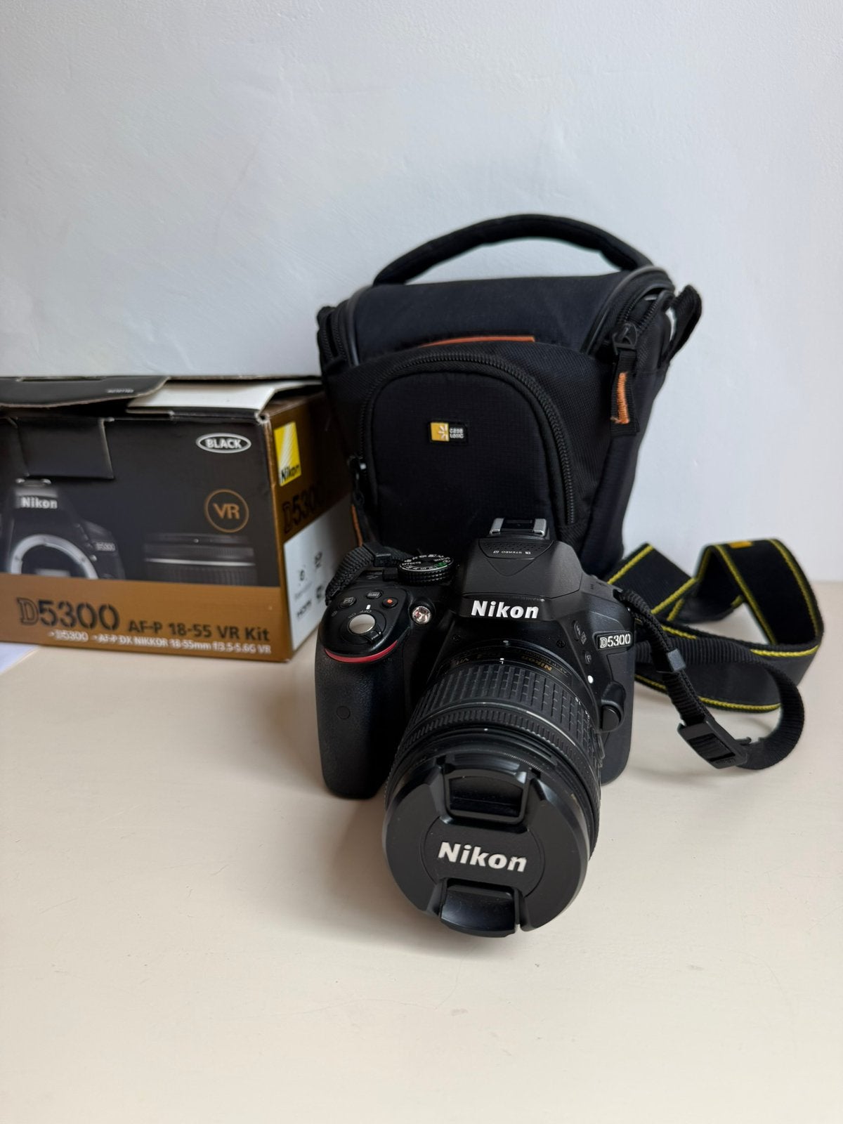Nikon camera D5300 AF-P 18-55 VR complete kit, Ophalen of Verzenden, Gebruikt, Spiegelreflex, Nikon