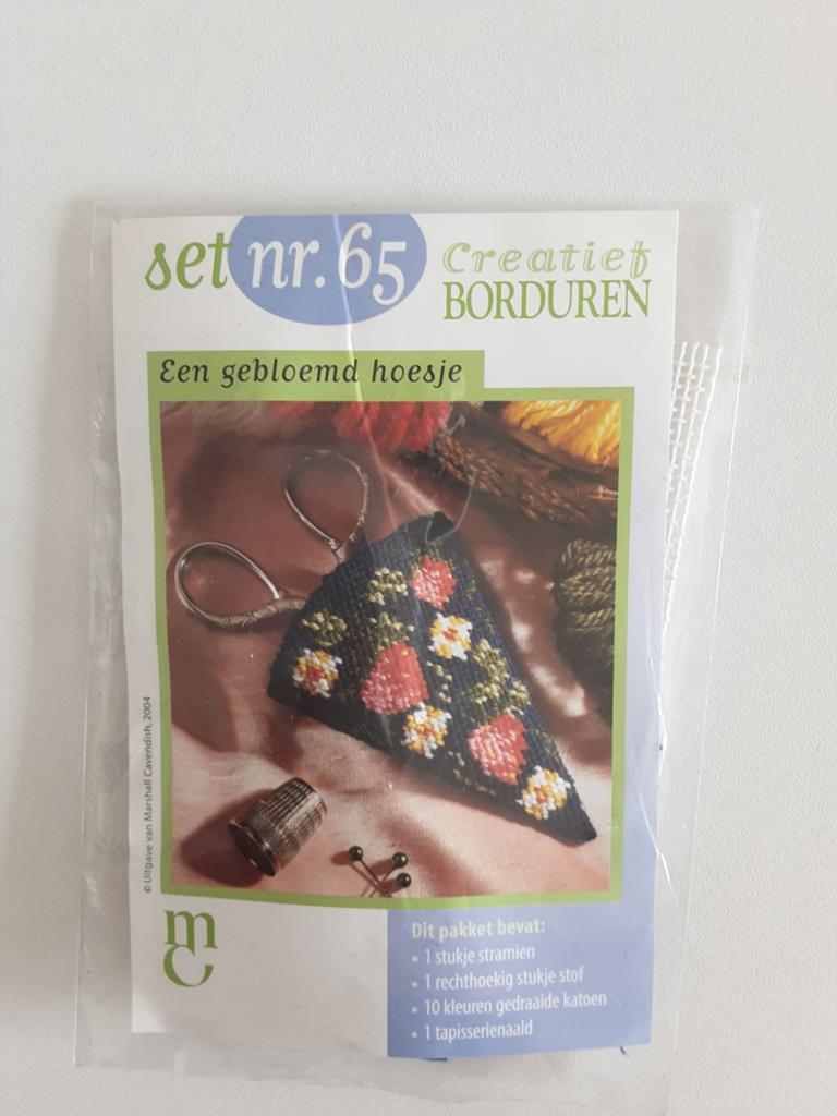 Borduurpakket Creatief borduren., Ophalen of Verzenden, Nieuw, Handborduren, Borduurpakket