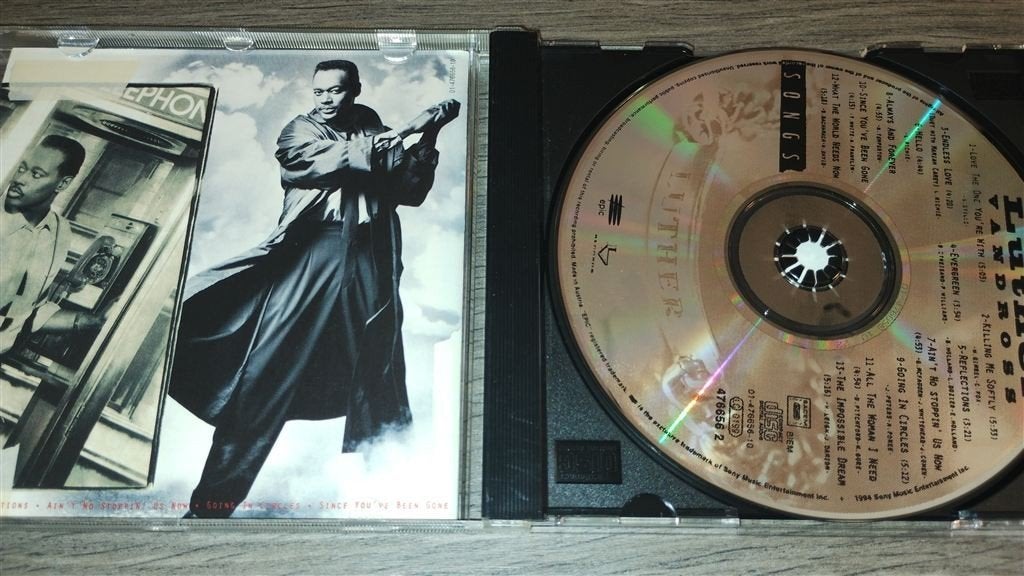 Luther Vandross - Songs, Ophalen of Verzenden, Zo goed als nieuw