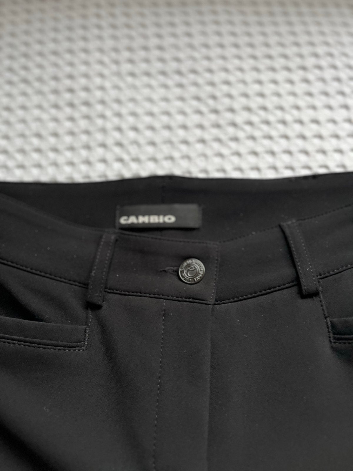 Zwarte Cambio broek - Maat M, Maat 38/40 (M), Zwart, Ophalen of Verzenden, Zo goed als nieuw