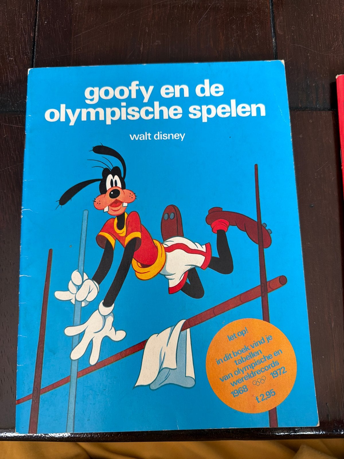 Goofy en de Olympische Spelen - Stripboek uit 1972, Boeken, Eén stripboek, Ophalen of Verzenden, Gelezen