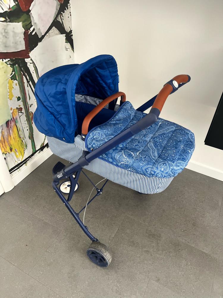 Oilily combi buggy reiswieg, Zo goed als nieuw, Combiwagen, Verstelbare duwstang, Ophalen