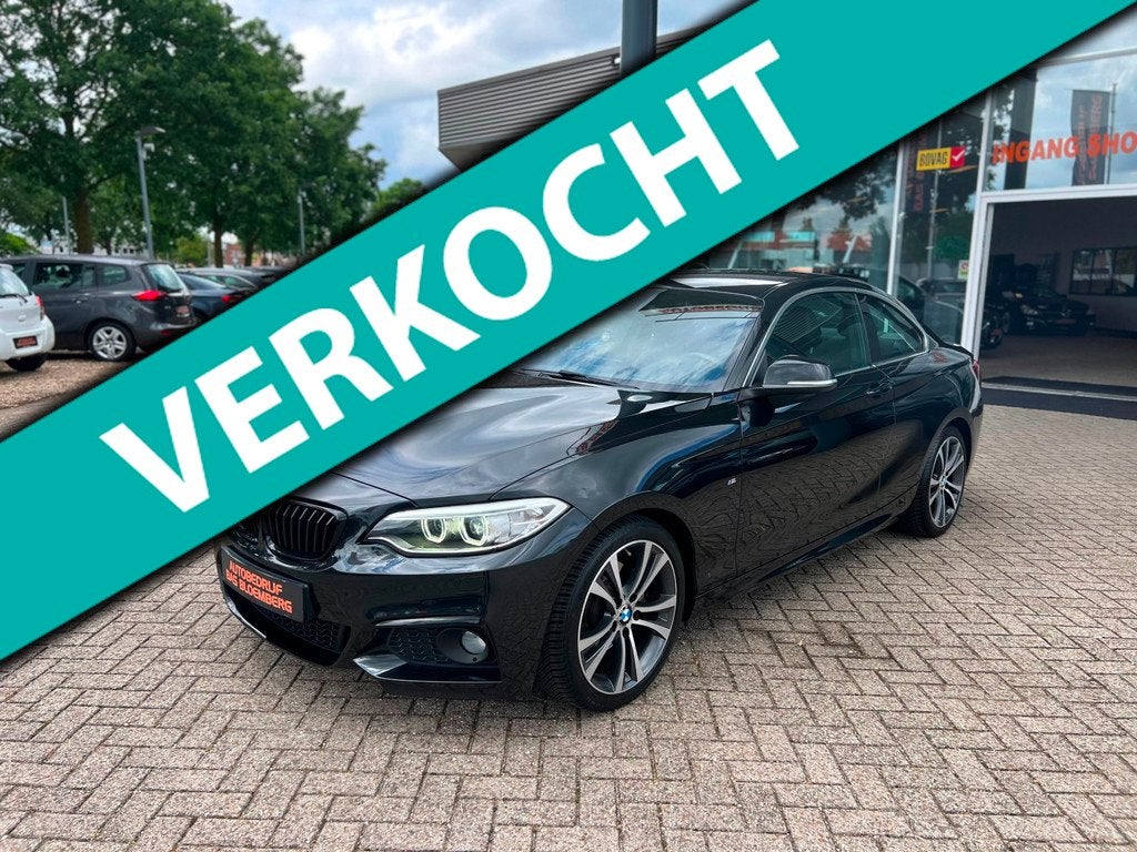 BMW 2-serie Coupé 220i M Sport, 184 pk, Orig NL!, Auto's, BMW, Automaat, 1345 kg, Gebruikt, 4 cilinders