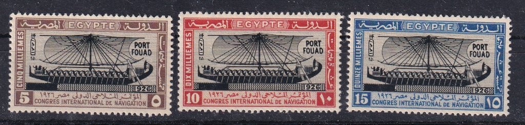 D196) 1926 Egypte Mi 112/4 €840 MNH geen garantie, Verzenden, Egypte, Postfris