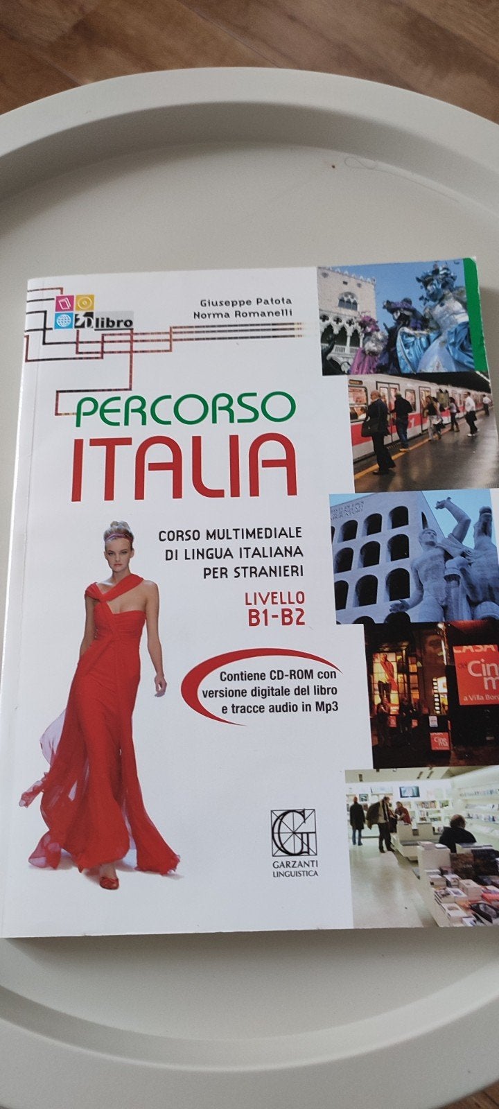Percorso Italia B1-B2 - Italiaans leerboek met CD-ROM, Non-fictie, Nieuw, Italiaans, Giuseppe Patota, Norma Romanelli