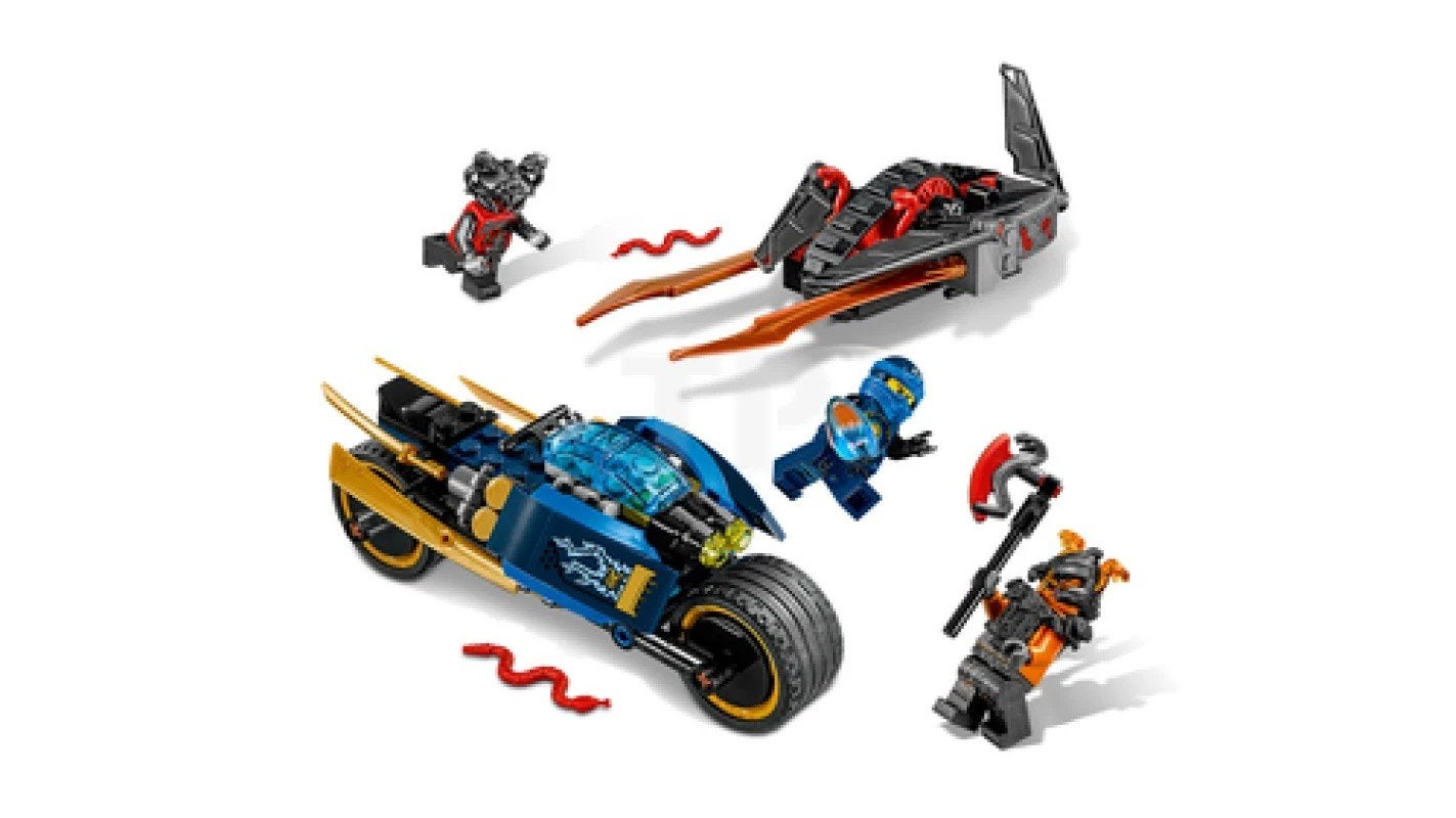 LEGO Ninjago 70622 - Mist accessoires van poppetjes, Ophalen of Verzenden, Gebruikt, Overige merken