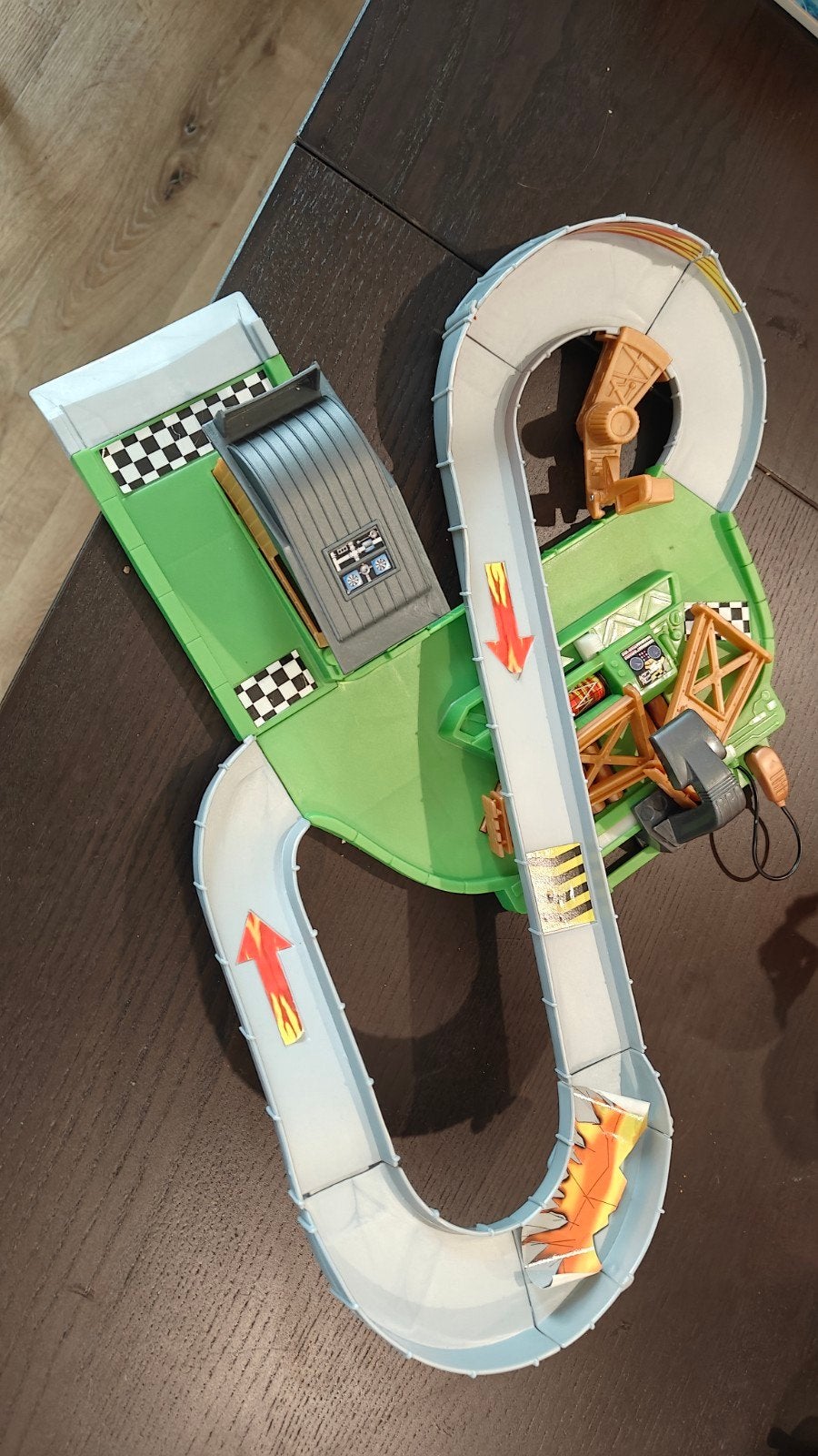 Hot Wheels Racebaan met Looping en Garage, Ophalen, Hot Wheels, Racebaan, Gebruikt