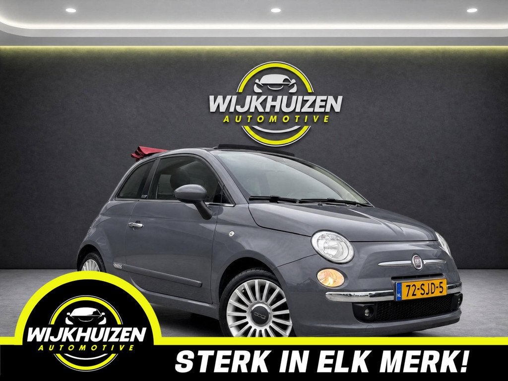 Fiat 500 C 0.9 TwinAir Sport met Airco ! Leder ! Cruise ! Na, Auto's, Euro 5, 86 pk, Gebruikt, Cabriolet