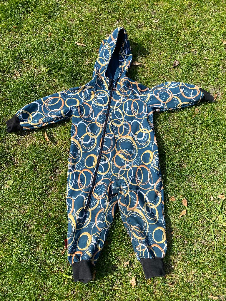 Ielm buitenspeelpak softshell/ fleece maat 98, Kinderen en Baby's, Kinderkleding | Maat 98, Ophalen, Gebruikt, Ielm, Jongen of Meisje