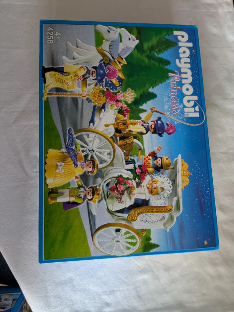 Playmobil Princess Koets 4258 - niet geheel compleet, Ophalen of Verzenden, Gebruikt, Complete set