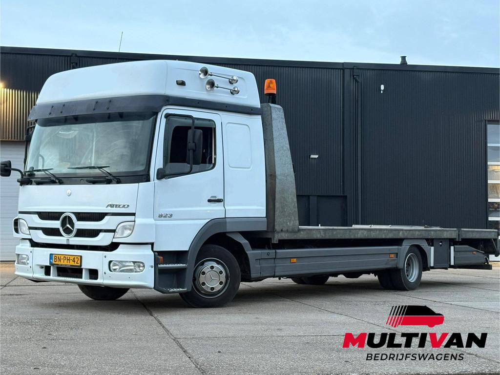 Mercedes-benz Atego 970.22 | Autotransporter | Oprijwagen |, Euro 2, Stof, Wit, Bedrijf