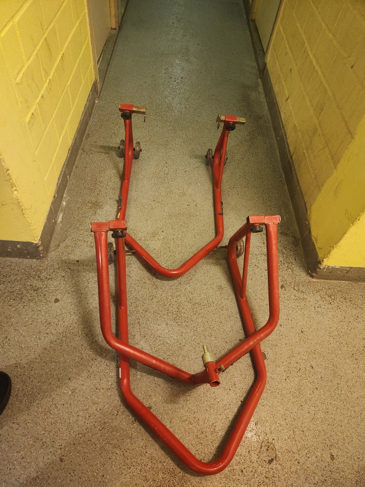 datona paddock stand voor+achter, Motoren, Ophalen