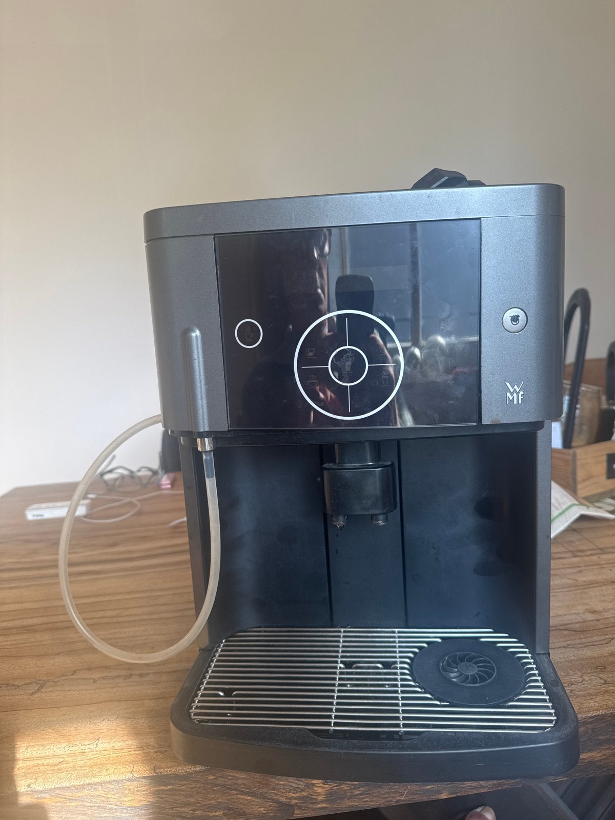 WMF 800S Koffiemachine - Voor onderdelen/handige Harry, Ophalen of Verzenden, Niet werkend, Koffiemachine, Koffiebonen